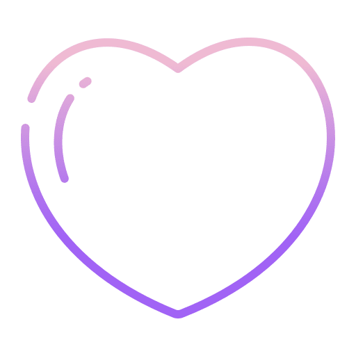 Heart valentines day love and romance loving icon