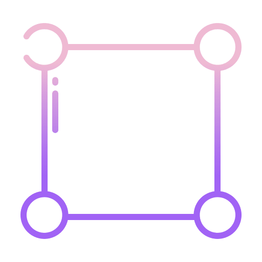 Vector graphics editor nodes graphic tool icon