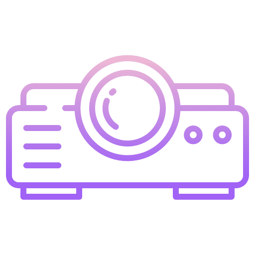 Projector presentation projector multimedia icon