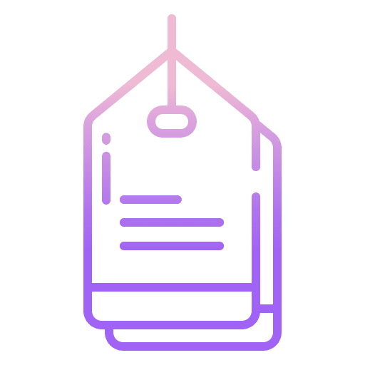 Tag discount price label icon