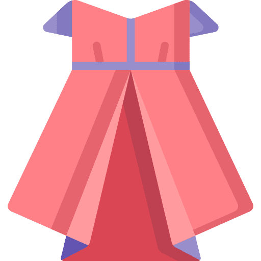 Dress art art and design apparel icon