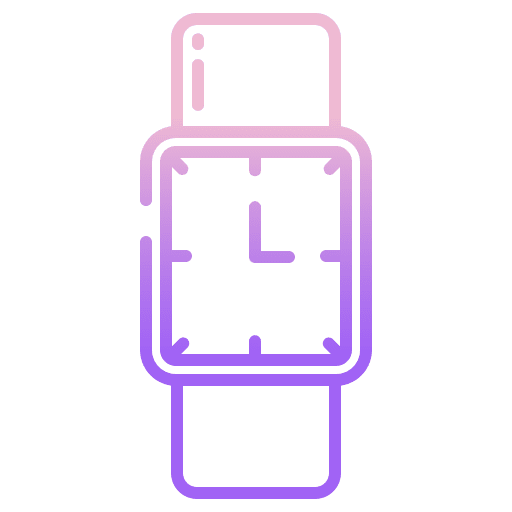 Watch wristwatch watch time and date icon