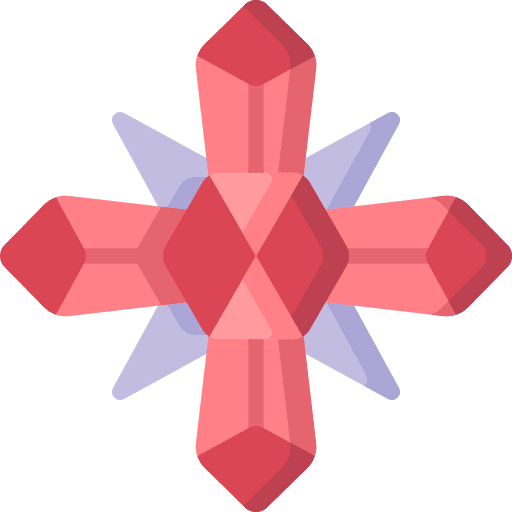 Flower fold art and design craft icon