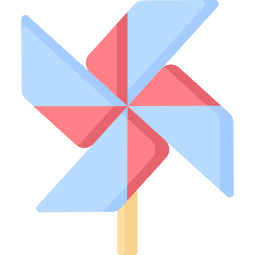 Pinwheel fold art and design pinwheel icon