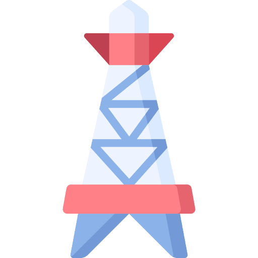 Tower tower art and design paper icon
