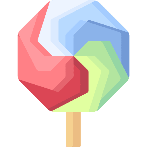 Candy fold art and design paper icon