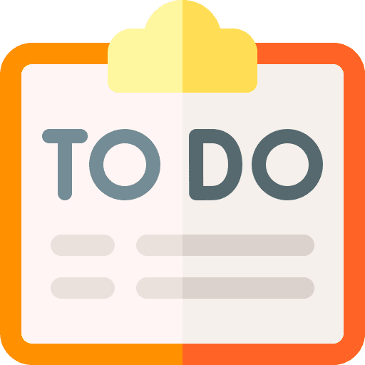 To do list checkmark note corporate icon
