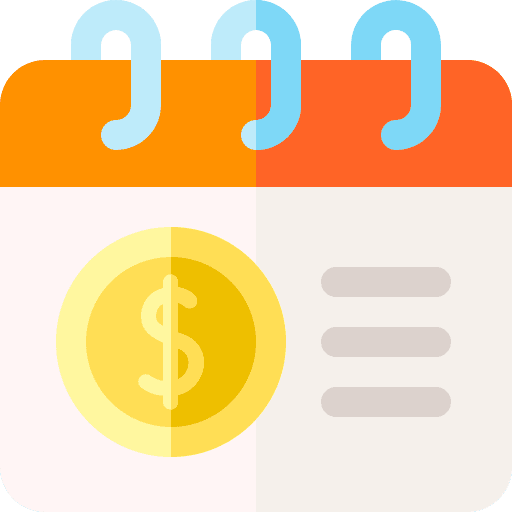 Pay day calendar money dollar icon Pay day calendar money dollar icon