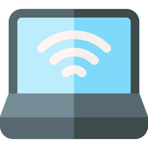 Wifi electronic device wifi connection icon