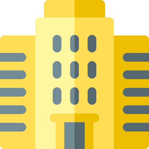 Apartment residential office building real estate icon Apartment residential office building real estate icon
