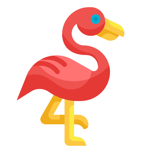 Flamingo garden flamingo animals icon