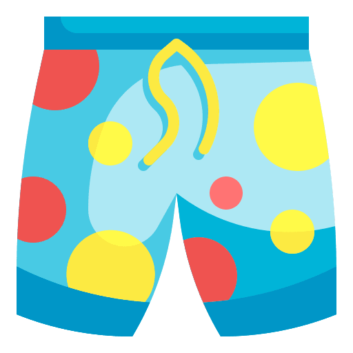 Swimsuit sport shorts beach icon Swimsuit sport shorts beach icon