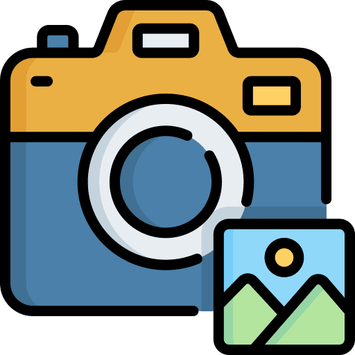 Photo camera love hobbies and free time image icon Photo camera love hobbies and free time image icon