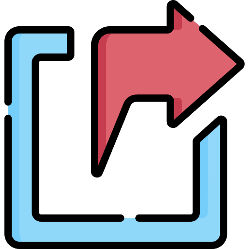 Share arrow curved arrow shortcut social media icon Share arrow curved arrow shortcut social media icon