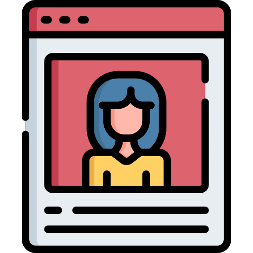 Image browser social media picture icon Image browser social media picture icon