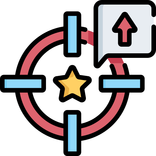 Target aim star crosshair icon Target aim star crosshair icon