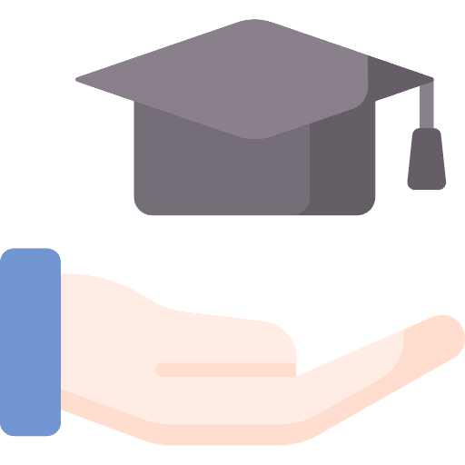 Education mortarboard scholarship education icon Education mortarboard scholarship education icon