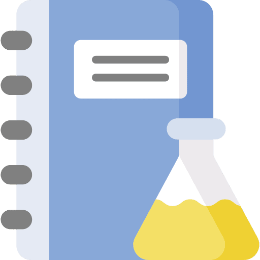 Physics test experiment science icon Physics test experiment science icon