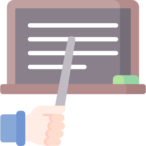 Teach teach explain education icon Teach teach explain education icon