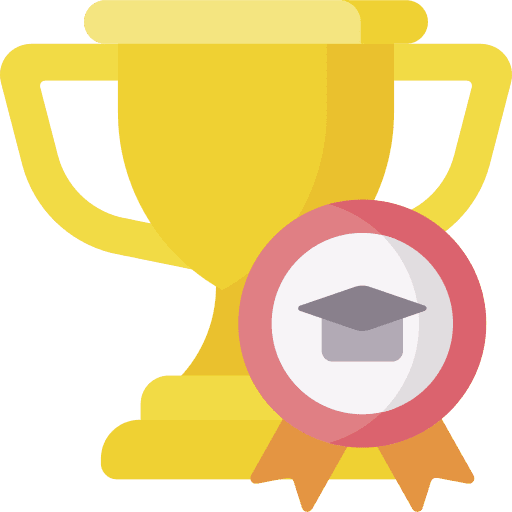 Trophy competition online learning champion icon Trophy competition online learning champion icon