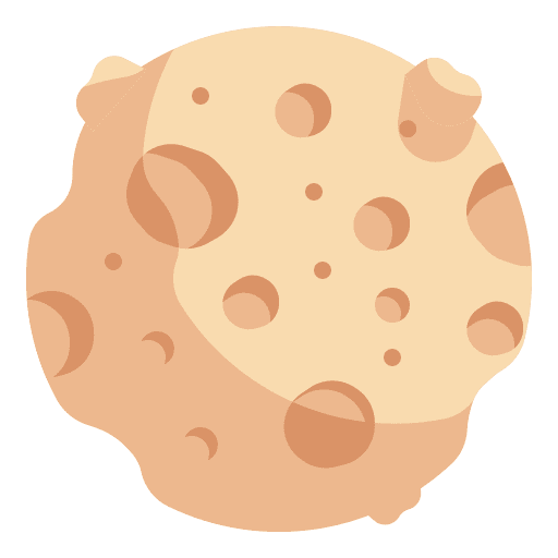 Asteroid galaxy rock space icon