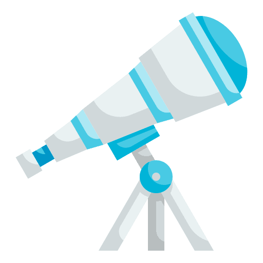 Telescope nautical astrology pirate icon Telescope nautical astrology pirate icon