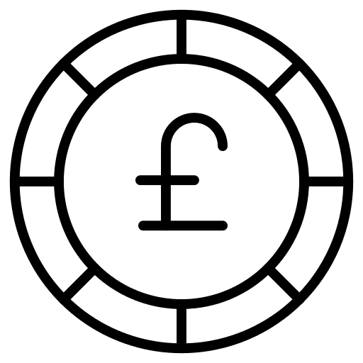 Pound business and finance currency pound icon