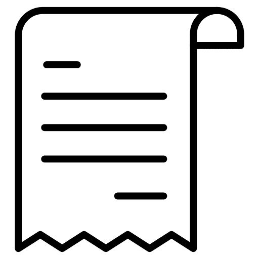 Letter files and folders document letter icon