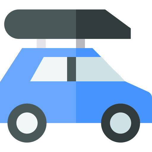 Roof rack automobile roof rack car icon