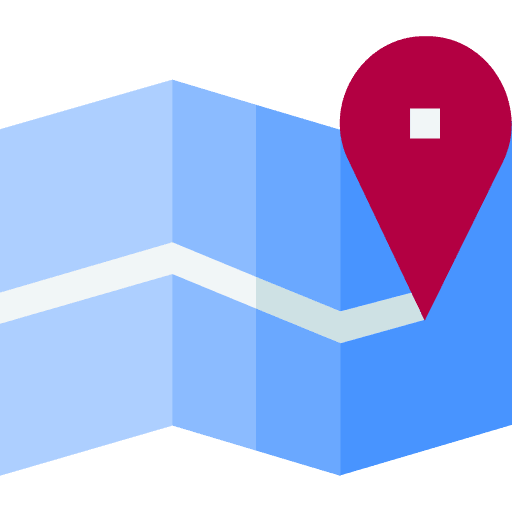 Map pin paper maps and location icon Map pin paper maps and location icon