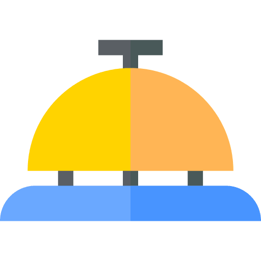 Reception ring reception reservation icon Reception ring reception reservation icon