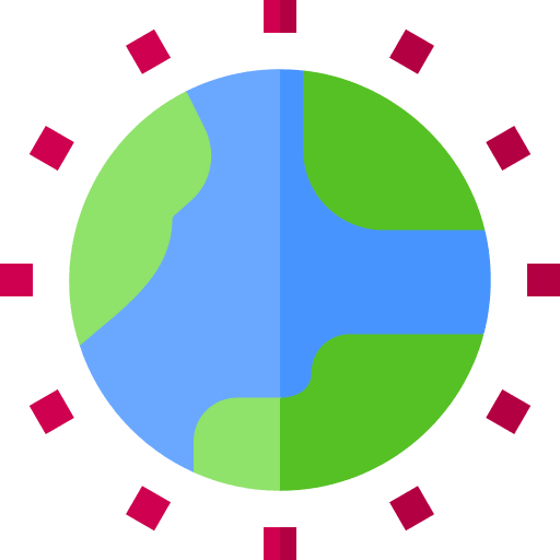 World ecology and environment geography planet icon World ecology and environment geography planet icon