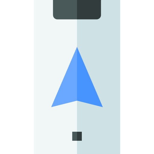 Gps cursor gps mobile application icon Gps cursor gps mobile application icon