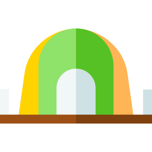Tent equipment activity tent icon Tent equipment activity tent icon