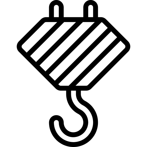 Crane crane construction and tools industry icon