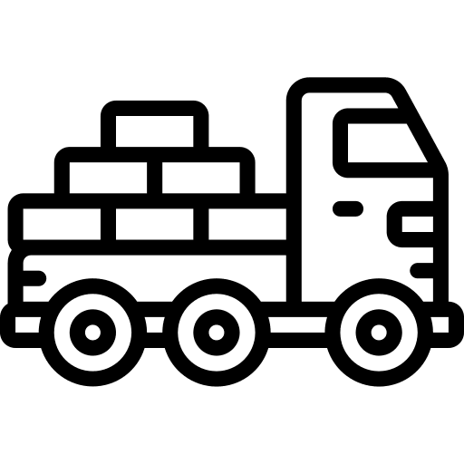 Logistics delivery delivery shipment truck icon