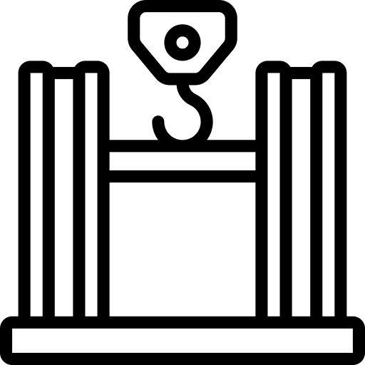 Girder building factory industry icon