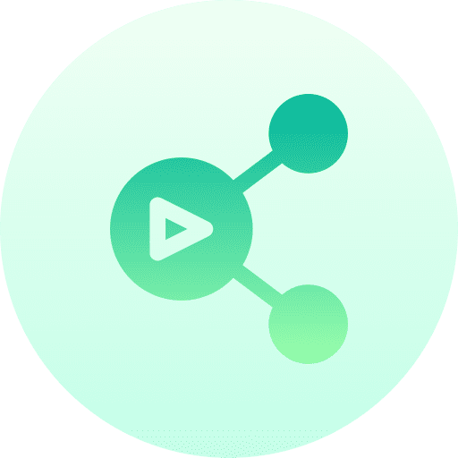 Share vlog viral ui icon