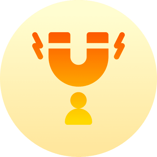 Lead generation loyalty marketing user engagement icon Lead generation loyalty marketing user engagement icon