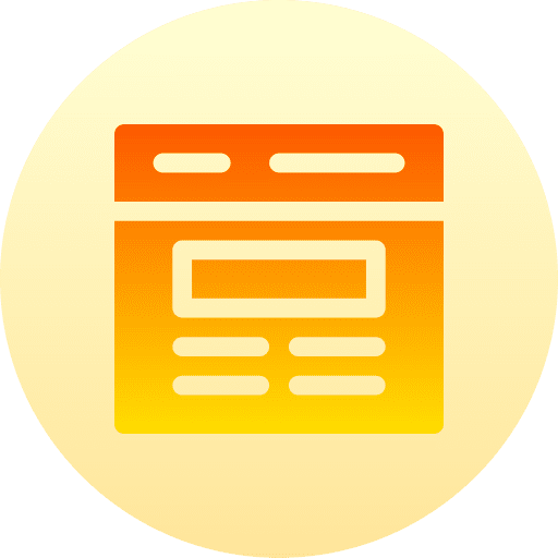 Blog page blog content creator icon Blog page blog content creator icon