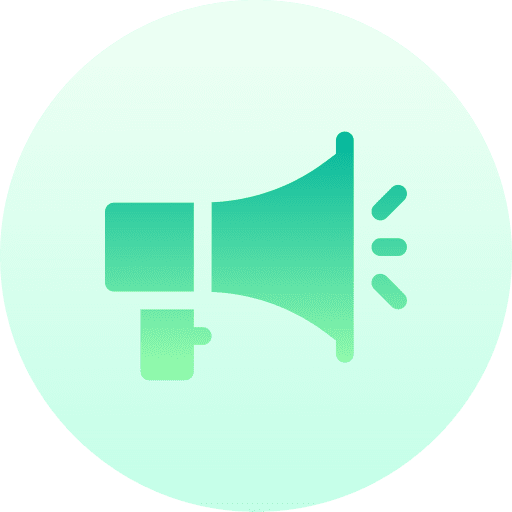 Megaphone store marketing ecommerce icon Megaphone store marketing ecommerce icon