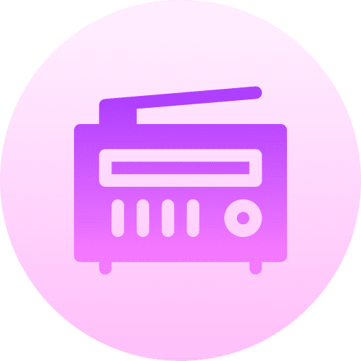 Radio communications technology electronics icon Radio communications technology electronics icon