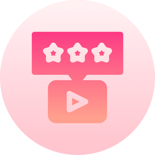 Review rating star feedback icon Review rating star feedback icon