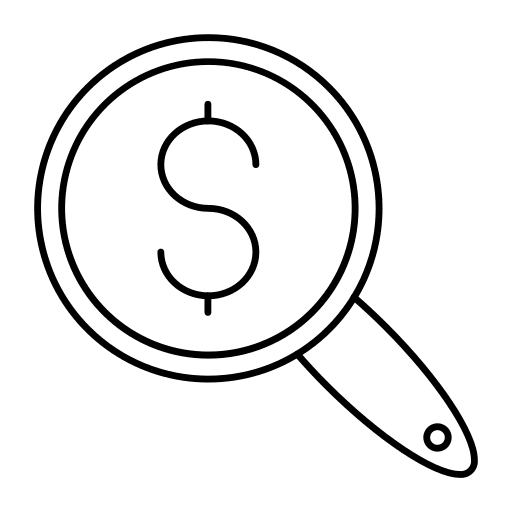 Dollar dollar business and finance currency icon