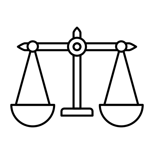 Scale law miscellaneous scale icon
