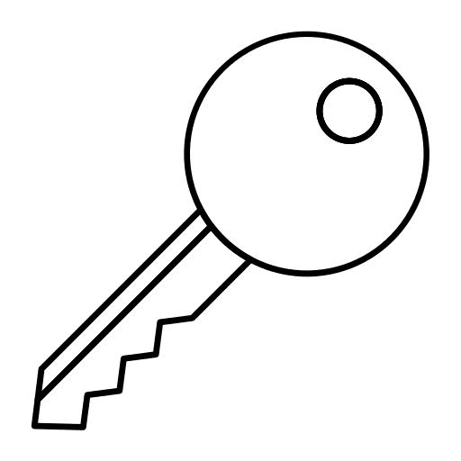Key door key key passkey icon