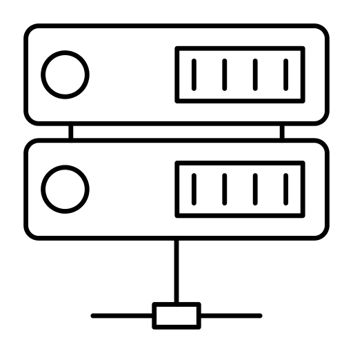 Database database connection server icon