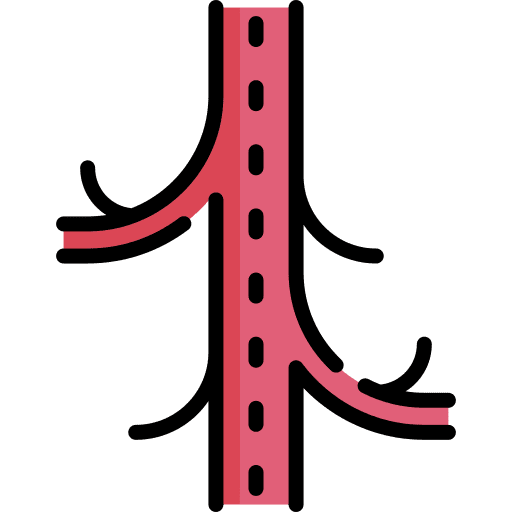 Vascular vascular arteries disease icon Vascular vascular arteries disease icon