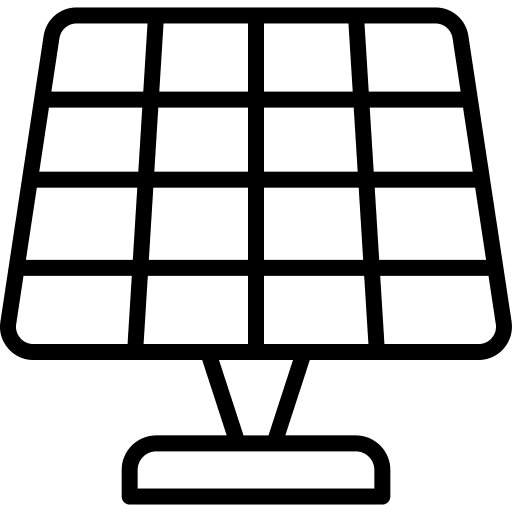 Solar system electronics solar cell solar system icon