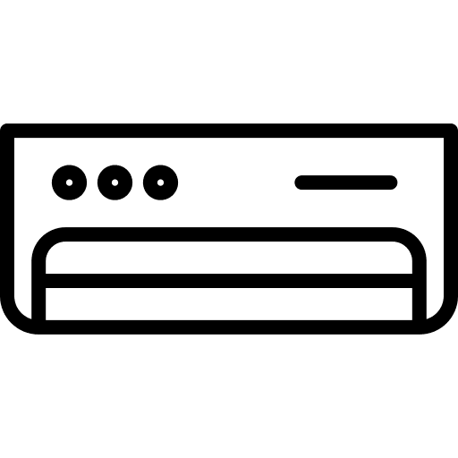 Air conditioner machine technology household appliance icon